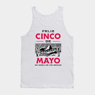 Cinco De Mayo Mexico Mexican Pride Chicano Chicana Tank Top